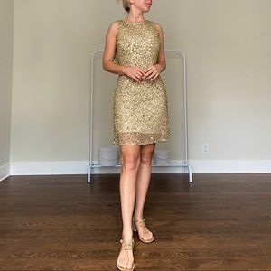 Stunning gold dress